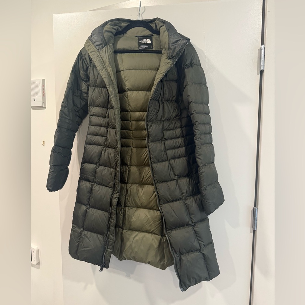 The North Face Long Puffer Hooded Coat
